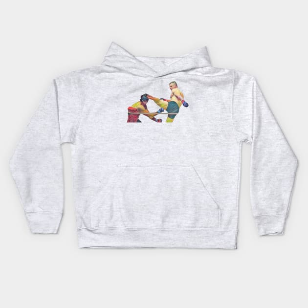 Crocop vs Dos Caras Kids Hoodie by FightIsRight